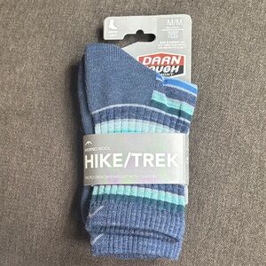 Women’s Darn Tough Hike/Trek Micro Crew Socks - Blue NWT